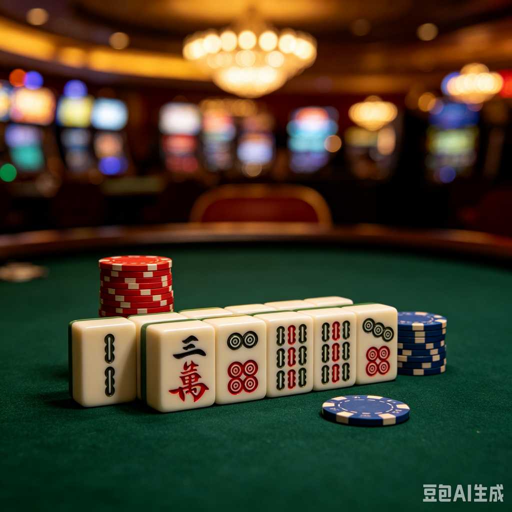 hotel room mahjong set