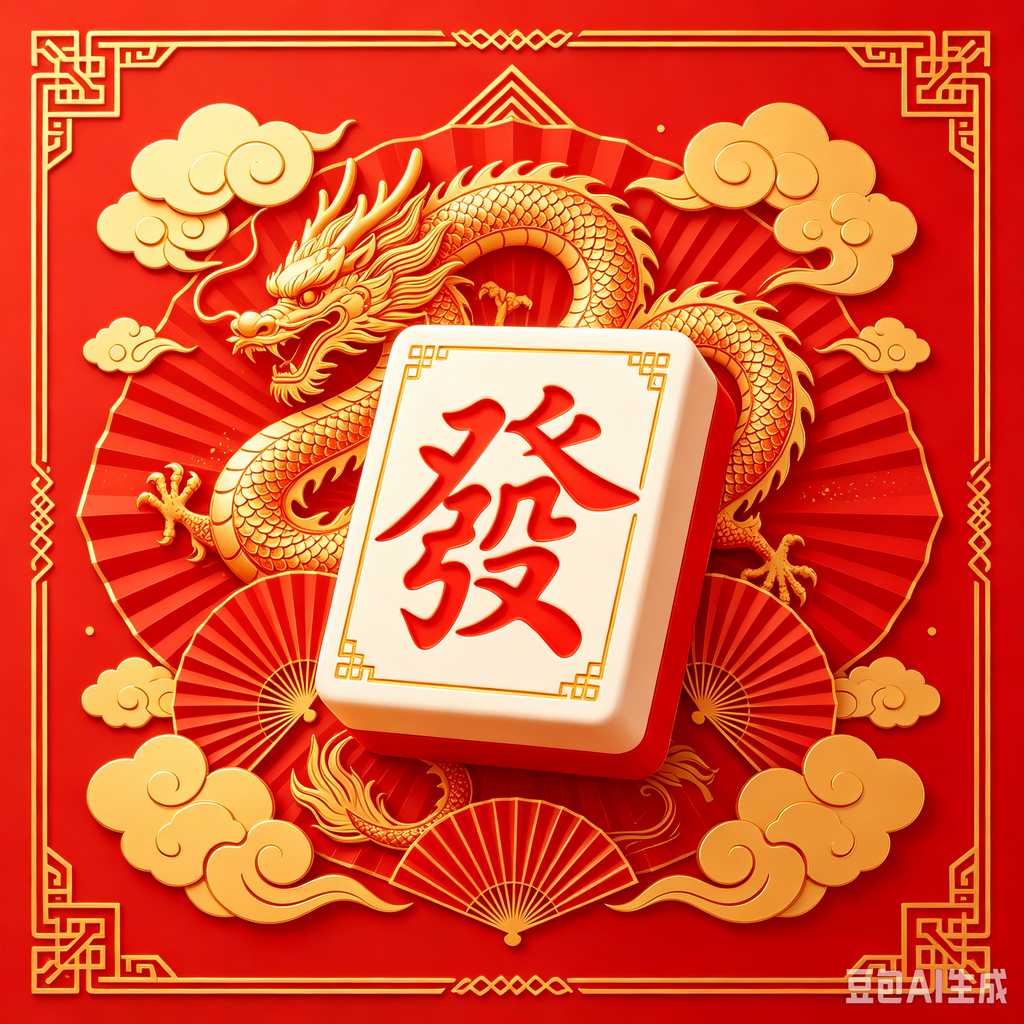 two tone mahjong set design