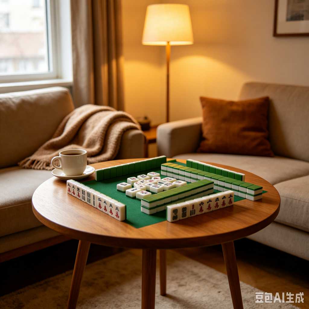 vintage gift mahjong set
