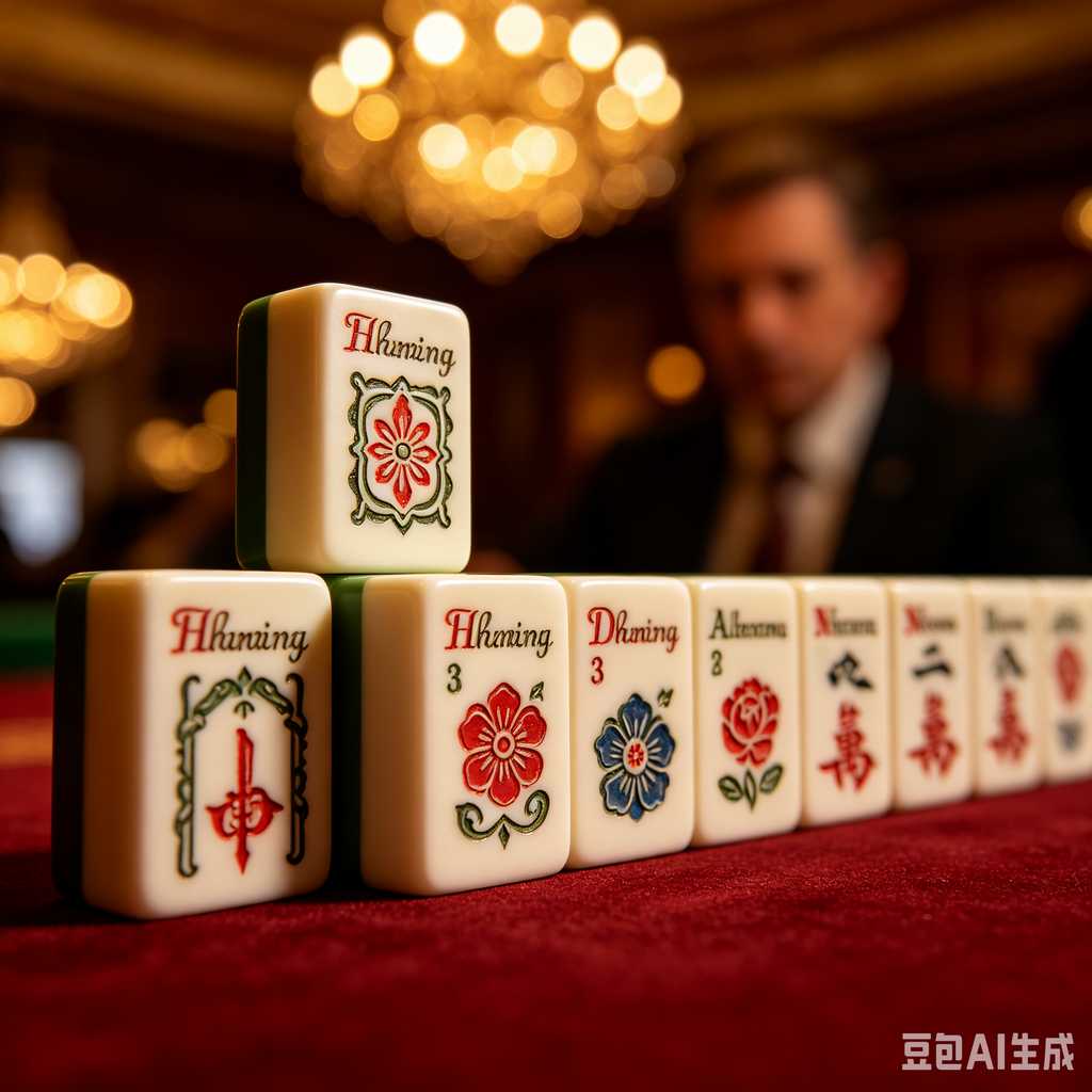 gift box packed mahjong set
