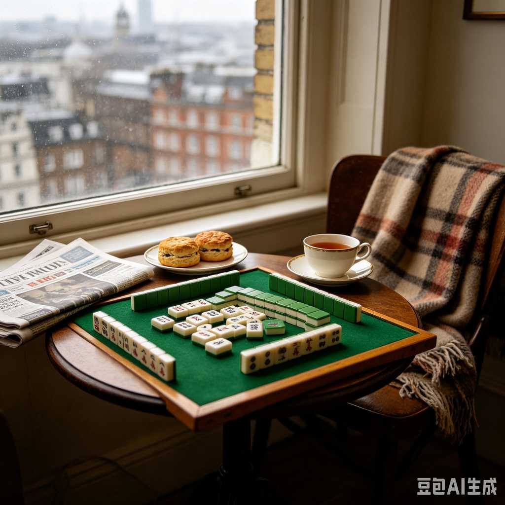 traditional color mahjong set